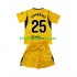Camisola de Guarda-redes FC Barcelona Dominik Livakovic 25 Criança Quarto equipamento 2026-2027 Mangas Curtas