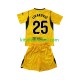 Camisola de Guarda-redes FC Barcelona Dominik Livakovic 25 Criança Quarto equipamento 2026-2027 Mangas Curtas