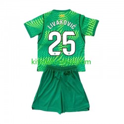 Camisola de Guarda-redes FC Barcelona Dominik Livakovic 25 Criança Equipamento principal 2026-2027 Mangas Curtas