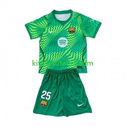 Camisola de Guarda-redes FC Barcelona Dominik Livakovic 25 Criança Equipamento principal 2026-2027 Mangas Curtas