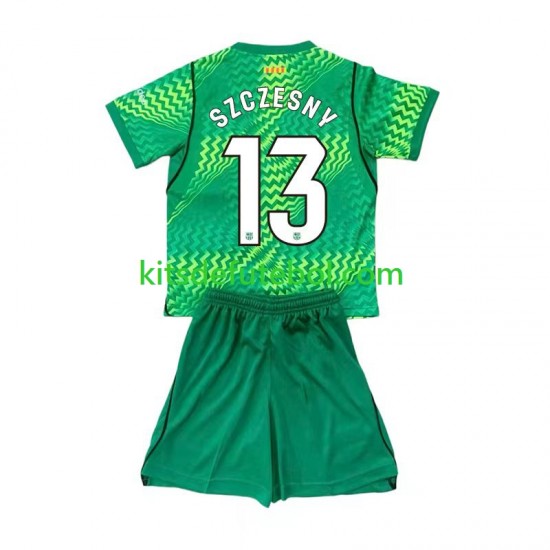 Camisola de Guarda-redes FC Barcelona Wojciech Szczesny 13 Criança Equipamento principal 2026-2027 Mangas Curtas