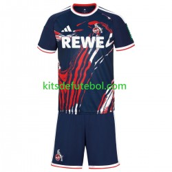 Camisola FC Köln Criança Equipamento alternativo 2026-2027 Mangas Curtas
