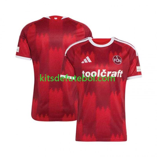 Camisola FC Nurnberg Homem Equipamento principal 2026-2027 Mangas Curtas