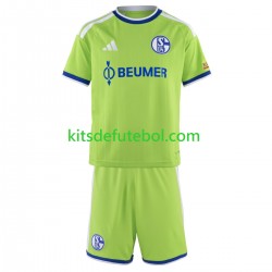 Camisola Schalke 04 FC Criança Terceiro equipamento 2026-2027 Mangas Curtas
