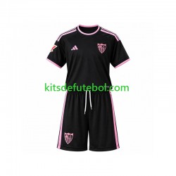 Camisola Sevilla FC Criança Terceiro equipamento 2026-2027 Mangas Curtas