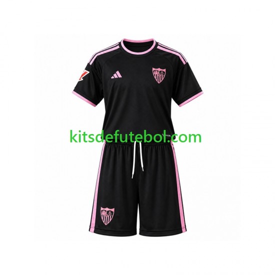 Camisola Sevilla FC Criança Terceiro equipamento 2026-2027 Mangas Curtas