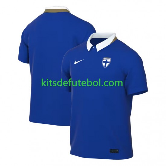 Camisola Seleção da Finlandesa Homem Equipamento alternativo 2026 Mangas Curtas