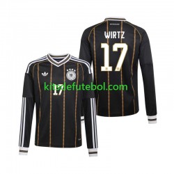 Camisola Seleção da Alemã Florian Wirtz 17 Homem Terceiro equipamento 2026 Mangas Compridas