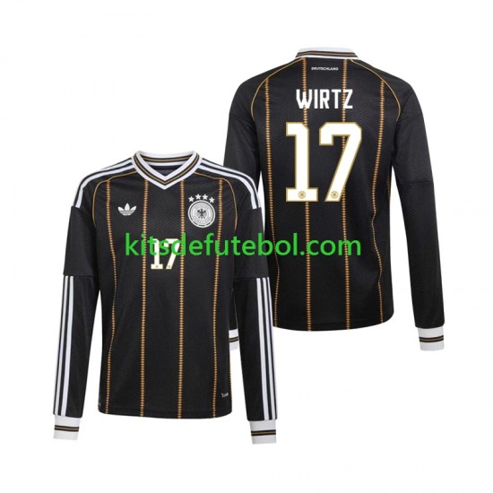 Camisola Seleção da Alemã Florian Wirtz 17 Homem Terceiro equipamento 2026 Mangas Compridas