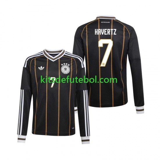 Camisola Seleção da Alemã Kai Havertz 7 Homem Terceiro equipamento 2026 Mangas Compridas