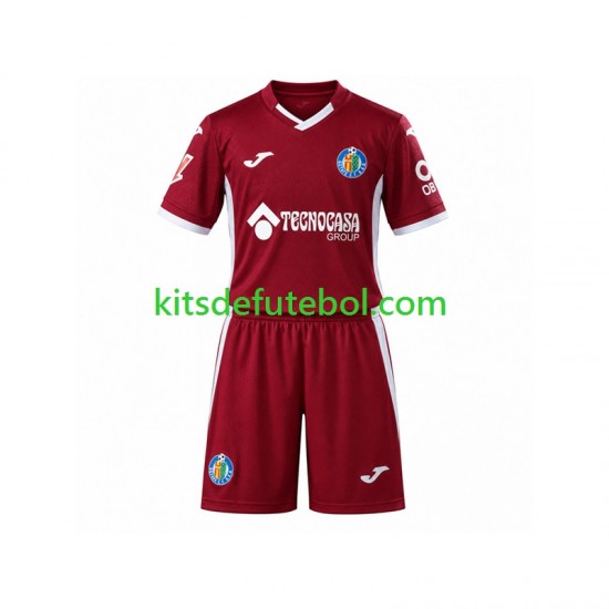 Camisola Getafe CF Criança Equipamento alternativo 2026-2027 Mangas Curtas
