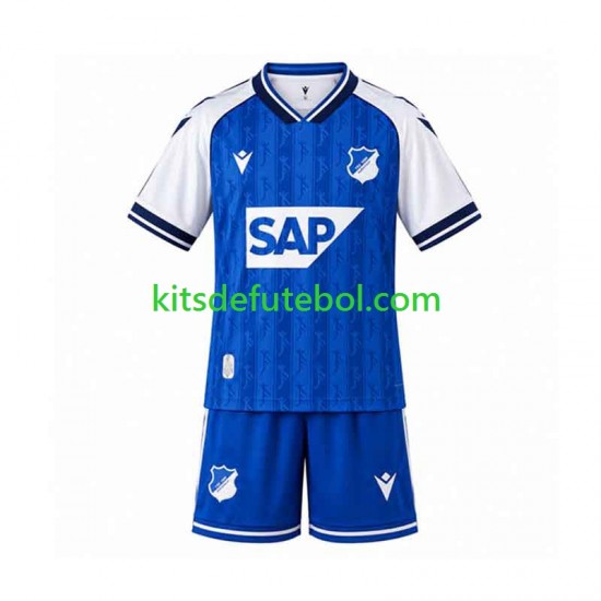 Camisola Hoffenheim Criança Equipamento principal 2026-2027 Mangas Curtas