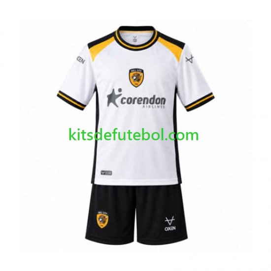 Camisola Hull City Criança Equipamento alternativo 2026-2027 Mangas Curtas
