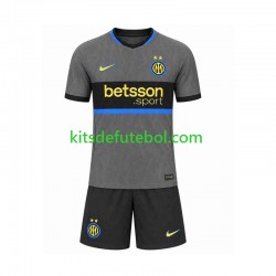 Camisola Inter de Milão Criança Terceiro equipamento 2026-2027 Mangas Curtas