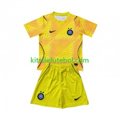 Camisola de Guarda-redes Inter de Milão Criança Equipamento principal 2026-2027 Mangas Curtas