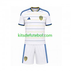 Camisola Leeds United Criança Equipamento principal 2026-2027 Mangas Curtas
