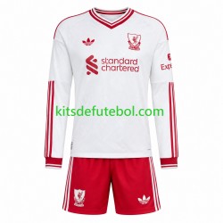 Camisola Liverpool Criança Equipamento alternativo 2026-2027 Mangas Compridas