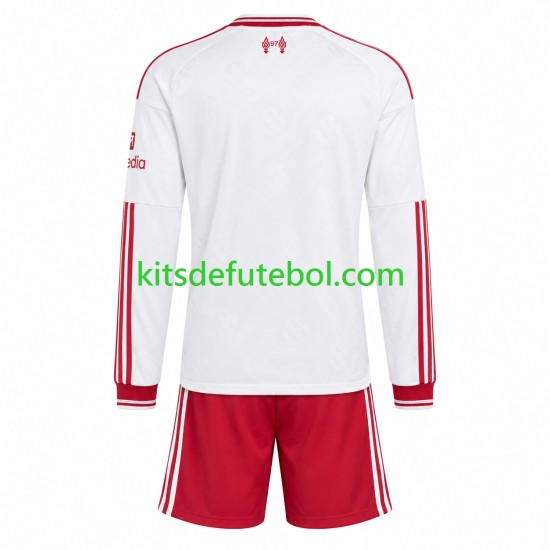 Camisola Liverpool Criança Equipamento alternativo 2026-2027 Mangas Compridas