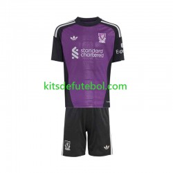 Camisola de Guarda-redes Liverpool Criança Equipamento alternativo 2026-2027 Mangas Curtas