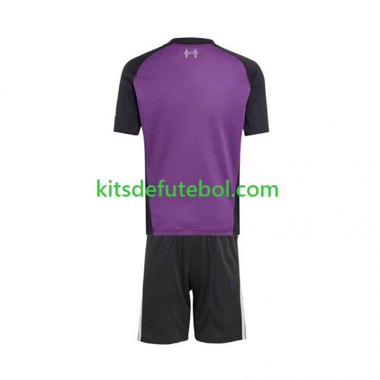 Camisola de Guarda-redes Liverpool Criança Equipamento alternativo 2026-2027 Mangas Curtas