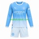 Camisola Manchester City Criança Equipamento principal 2026-2027 Mangas Compridas