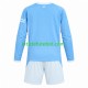Camisola Manchester City Criança Equipamento principal 2026-2027 Mangas Compridas