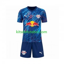 Camisola RB Leipzig Criança Terceiro equipamento 2026-2027 Mangas Curtas