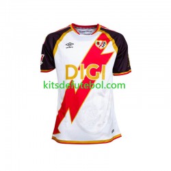 Camisola Rayo Vallecano Homem Equipamento principal 2026-2027 Mangas Curtas