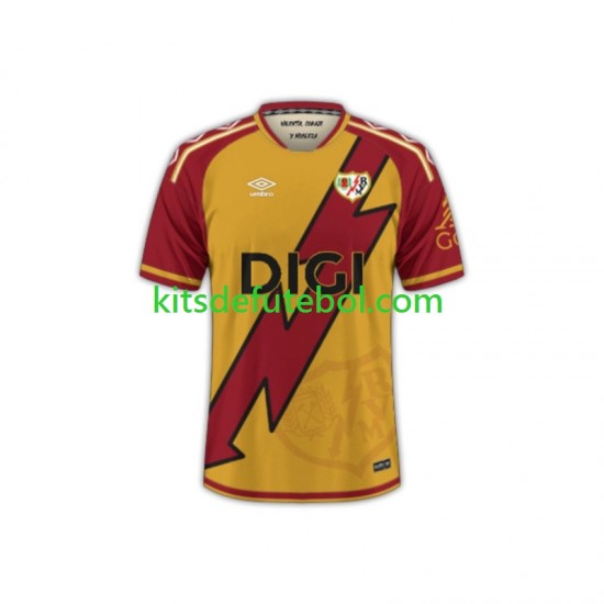 Camisola Rayo Vallecano Homem Terceiro equipamento 2026-2027 Mangas Curtas