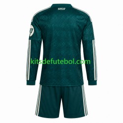 Camisola Real Madrid Criança Equipamento alternativo 2026-2027 Mangas Compridas