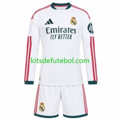 Camisola Real Madrid Criança Equipamento principal 2026-2027 Mangas Compridas