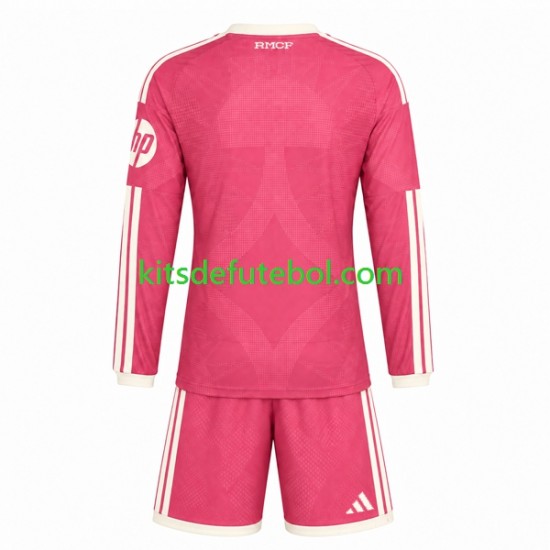 Camisola Real Madrid Criança Terceiro equipamento 2026-2027 Mangas Compridas