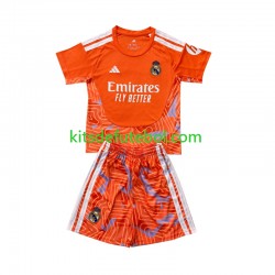 Camisola de Guarda-redes Real Madrid Criança Equipamento principal 2026-2027 Mangas Curtas