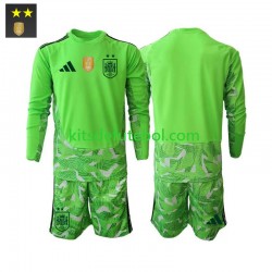 Camisola de Guarda-redes Seleção da Espanhola Criança Terceiro equipamento 2026-2027 Mangas Compridas