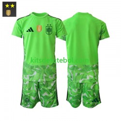 Camisola de Guarda-redes Seleção da Espanhola Criança Terceiro equipamento 2026-2027 Mangas Curtas