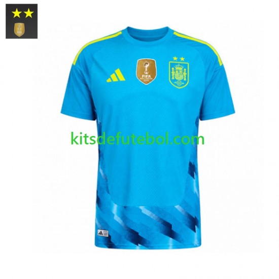 Camisola de Guarda-redes Seleção da Espanhola Homem Equipamento principal 2026-2027 Mangas Curtas
