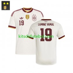 Camisola Seleção da Espanhola Lamine Yamal 19 Homem Equipamento alternativo 2026-2027 Mangas Curtas