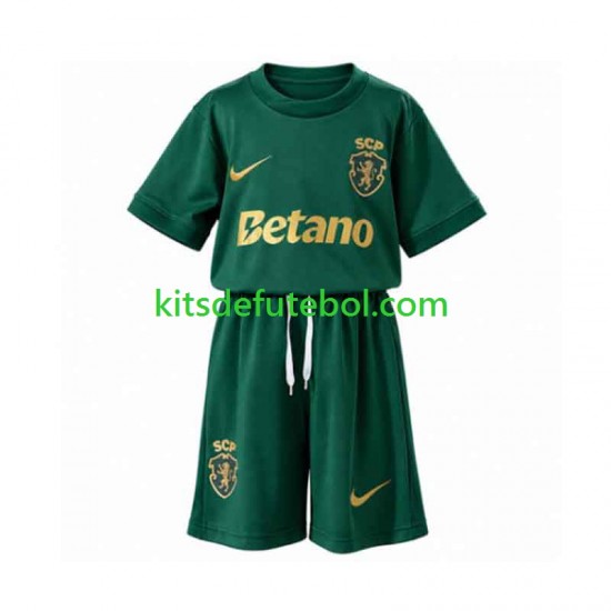 Camisola Sporting CP Special Criança Equipamento principal 2026-2027 Mangas Curtas