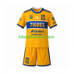 Camisola Tigres UANL Criança Equipamento principal 2026-2027 Mangas Curtas