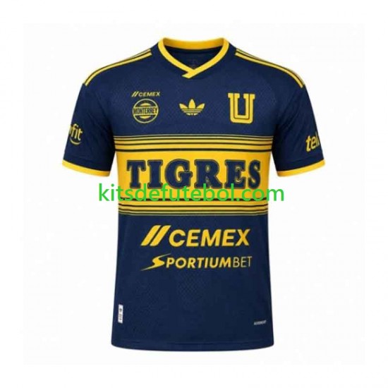 Camisola Tigres UANL Homem Equipamento alternativo 2026-2027 Mangas Curtas