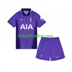 Camisola Tottenham Hotspur Criança Terceiro equipamento 2026-2027 Mangas Curtas