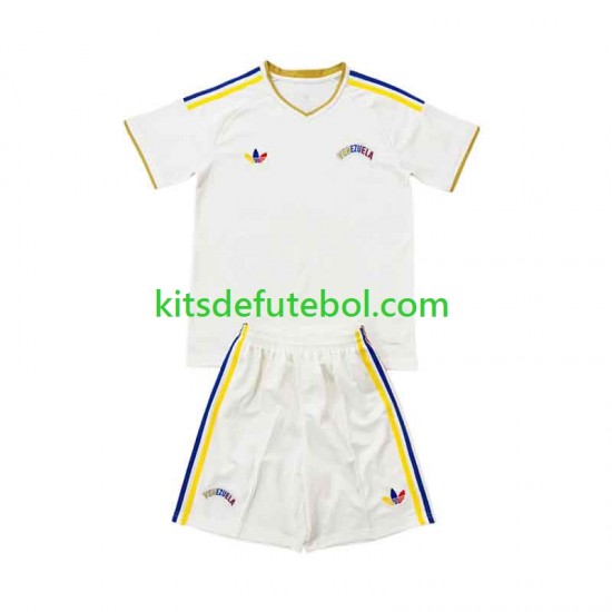 Camisola Seleção da Venezuelana Criança Equipamento alternativo 2026 Mangas Curtas