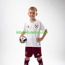 Camisola West Ham United Criança Equipamento alternativo 2026-2027 Mangas Curtas