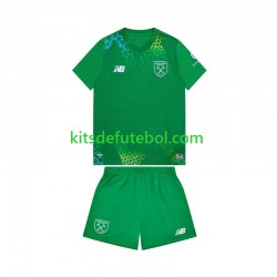 Camisola de Guarda-redes West Ham United Criança Equipamento principal 2026-2027 Mangas Curtas