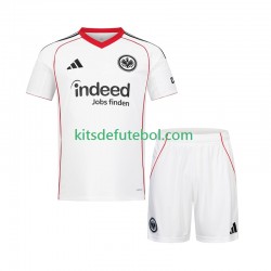 Camisola Eintracht Frankfurt Criança Equipamento alternativo 2025-2026 Mangas Curtas