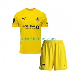 Camisola FK Bodø/Glimt Criança Equipamento principal 2025 Mangas Curtas