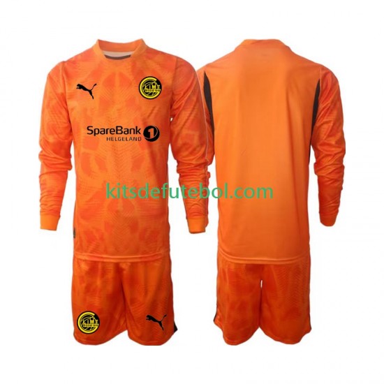 Camisola de Guarda-redes FK Bodø/Glimt Criança Equipamento alternativo 2025 Mangas Compridas