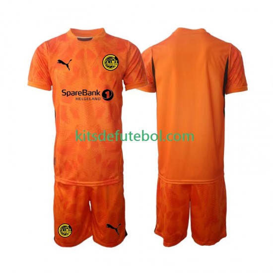 Camisola de Guarda-redes FK Bodø/Glimt Criança Equipamento alternativo 2025 Mangas Curtas