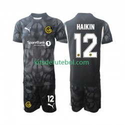 Camisola de Guarda-redes FK Bodø/Glimt  Nikita Haikin12 Criança Equipamento principal 2025 Mangas Curtas