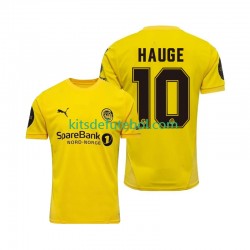 Camisola FK Bodø/Glimt Jens Petter Hauge 10 Homem Equipamento principal 2025 Mangas Curtas